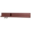Normann Copenhagen Regale-Muuto Folded Regal, Tiefrot, groß