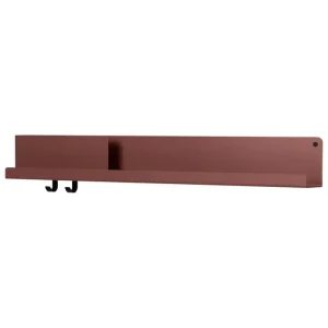 Normann Copenhagen Regale-Muuto Folded Regal, Tiefrot, groß