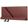 Muuto Regale-Folded Regal, Tiefrot, klein