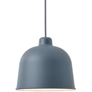 Foscarini Deckenleuchten-Muuto Grain Pendelleuchte, blaugrau