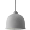 GUBI Deckenleuchten-Muuto Grain Pendelleuchte, grau