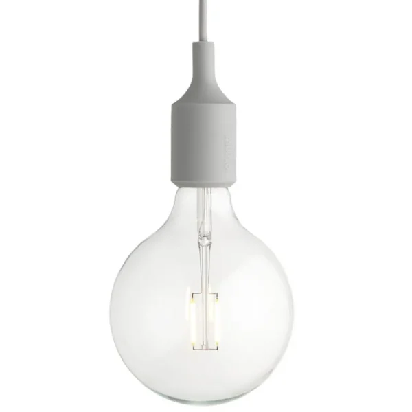 ferm LIVING Deckenleuchten-Muuto LED-Pendelleuchte E27, hellgrau