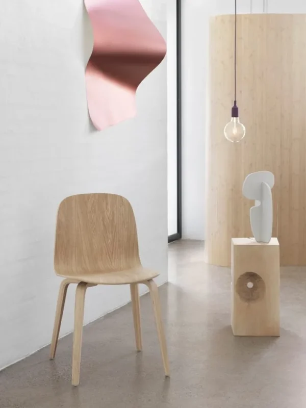 Doctor Design Deckenleuchten-Muuto LED-Pendelleuchte E27, burgunderrot, ohne Baldachin