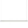 Pholc Deckenleuchten-Muuto Linear Pendelleuchte, 169,2 cm, Grau