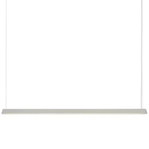 Pholc Deckenleuchten-Muuto Linear Pendelleuchte, 169,2 cm, Grau
