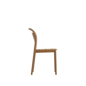 Muuto Terrassenmöbel^Linear Steel Beistellstuhl, Burnt Orange