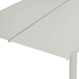 Muuto Terrassenmöbel^Linear Steel Tisch, 140 x 75 cm, Grau