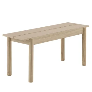 Made by Choice Sitzgelegenheiten-Muuto Linear Wood Bank, 110 x 34 cm, Eiche