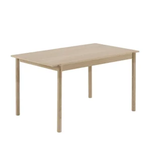 HAY Tische-Muuto Linear Wood Tisch, 140 x 85 cm, Eiche