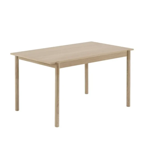 HAY Tische-Muuto Linear Wood Tisch, 140 x 85 cm, Eiche