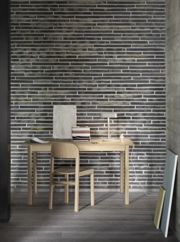 HAY Tische-Muuto Linear Wood Tisch, 140 x 85 cm, Eiche