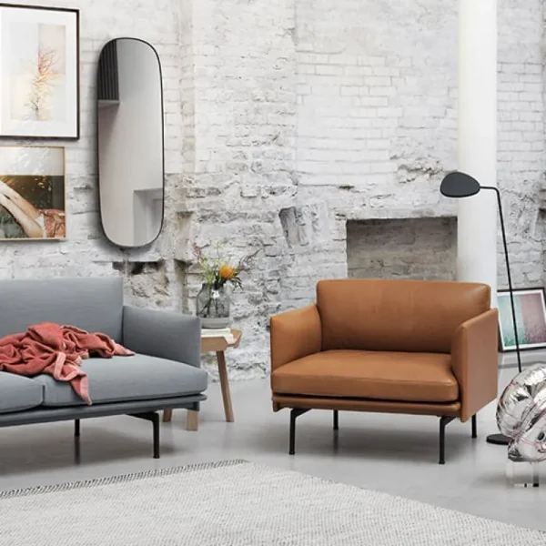 &Tradition Sitzgelegenheiten-Muuto Loungesessel Outline