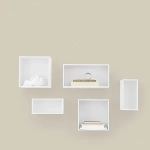 Montana Furniture Regale-Muuto Mini Stacked 2.0, klein, weiß