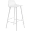 Fogia Sitzgelegenheiten-Muuto Nerd Barhocker, 75 cm, weiß