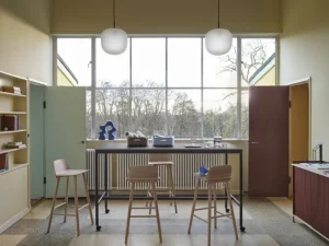 Artek Sitzgelegenheiten-Muuto Nerd Barhocker, 75 cm, Eiche