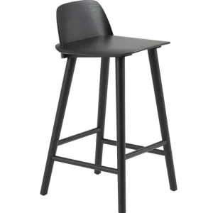 Mattiazzi Sitzgelegenheiten-Muuto Nerd Tresenhocker, 65 cm, schwarz