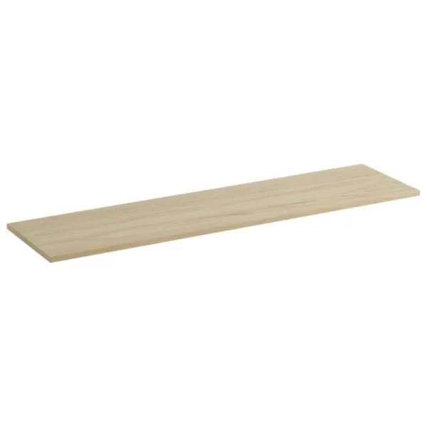 String Furniture Regale-Muuto Obere Platte für Stacked-Regalmodul, 131 x 35 cm, Eiche