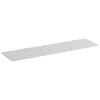 Muuto Regale-Oberes Regalbrett für Modulsystem Stacked, 131 x 35 cm, grau