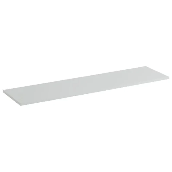 Muuto Regale-Oberes Regalbrett für Modulsystem Stacked, 131 x 35 cm, grau