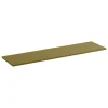 Muuto Regale-Oberes Regalmodul Stacked, 131 x 35 cm, braun-grün