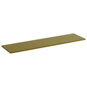 Muuto Regale-Oberes Regalmodul Stacked, 131 x 35 cm, braun-grün