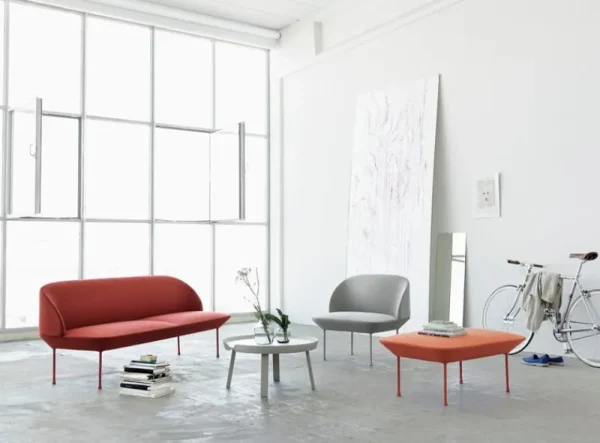 New Works Sofas Und Liegen-Muuto Oslo Sofa, 3-Sitzer