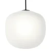 Normann Copenhagen Deckenleuchten-Muuto Pendelleuchte Rime 45 cm, Schwarz