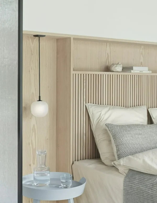 Muuto Deckenleuchten-Pendelleuchte Rime 12 cm, Schwarz