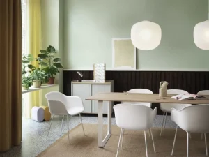 Muuto Deckenleuchten-Pendelleuchte Rime 37 cm, Weiß