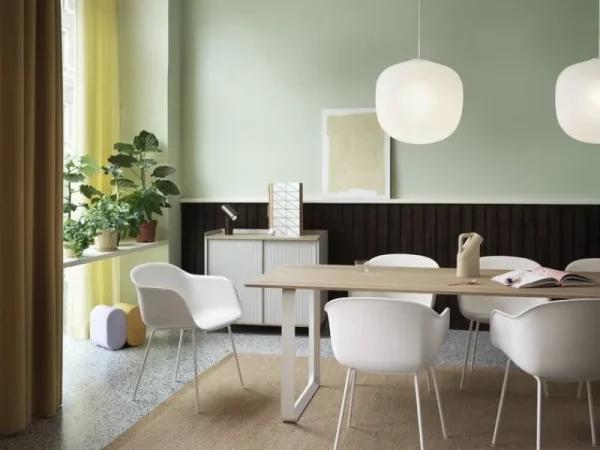 Muuto Deckenleuchten-Pendelleuchte Rime 37 cm, Weiß