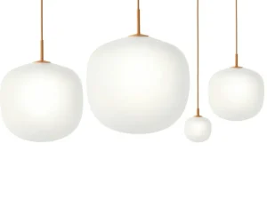 Muuto Deckenleuchten-Pendelleuchte Rime 37 cm, Orange