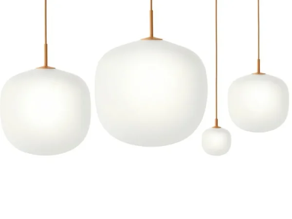 Muuto Deckenleuchten-Pendelleuchte Rime 37 cm, Orange