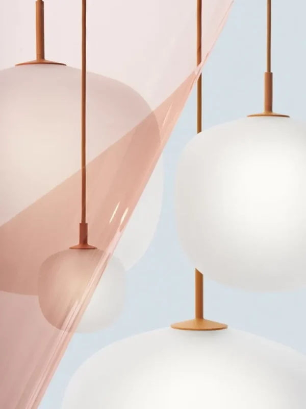Muuto Deckenleuchten-Pendelleuchte Rime 37 cm, Orange