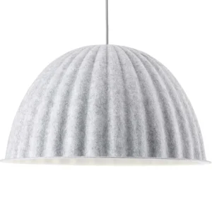 Frandsen Deckenleuchten-Muuto Pendelleuchte Under the Bell 55 cm, weiß melange