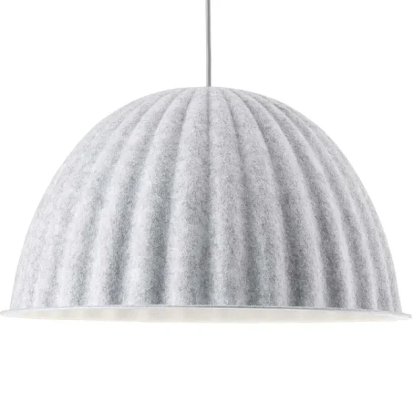 Frandsen Deckenleuchten-Muuto Pendelleuchte Under the Bell 55 cm, weiß melange