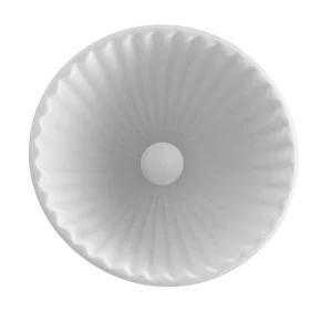 Frandsen Deckenleuchten-Muuto Pendelleuchte Under the Bell 55 cm, weiß melange