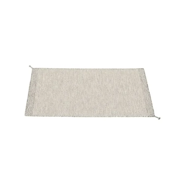 Muuto Outdoor-textilien^Ply Teppich, recyceltes Polyester, 85 x 140 cm, naturweiß