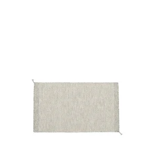 Muuto Outdoor-textilien^Ply Teppich, recyceltes Polyester, 85 x 140 cm, naturweiß