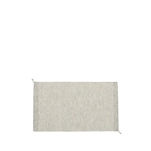 Muuto Outdoor-textilien^Ply Teppich, recyceltes Polyester, 85 x 140 cm, naturweiß