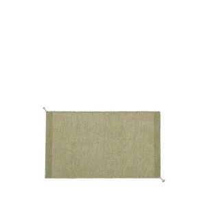 Muuto Outdoor-textilien^Ply Teppich, recyceltes Polyester, 85 x 140 cm, moosgrün