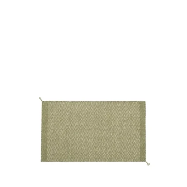 Muuto Outdoor-textilien^Ply Teppich, recyceltes Polyester, 85 x 140 cm, moosgrün