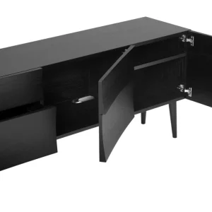 Kartell Aufbewahrungsmöbel-Muuto Reflect Sideboard, groß, schwarz