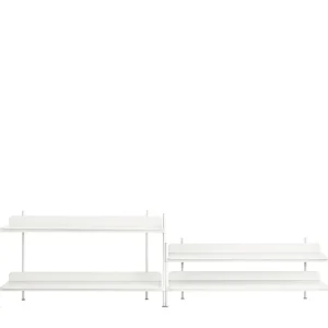 Muuto Regale-Regal Compile, Konfiguration 5, weiß