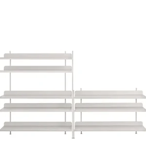 Muuto Regale-Regal Compile, Konfiguration 7, grau