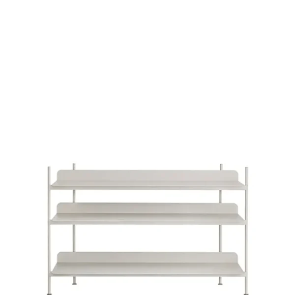 Muuto Regale-Regal Compile, Konfiguration 2, grau