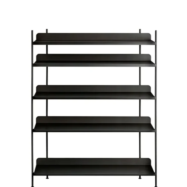 Muuto Regale-Regal Compile, Konfiguration 3, schwarz