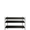 Normann Copenhagen Regale-Muuto Regal Compile, Konfiguration 2, schwarz