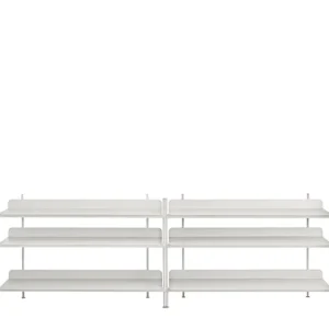 Muuto Regale-Regal Compile, Konfiguration 6, grau