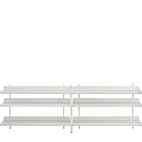 Muuto Regale-Regal Compile, Konfiguration 6, grau