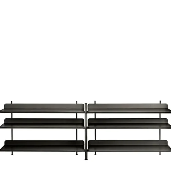 ferm LIVING Regale-Muuto Regal Compile, Konfiguration 6, schwarz